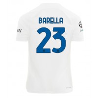 Inter Milan Nicolo Barella #23 Bortatröja 2023-24 Kortärmad